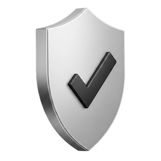 Approval checkmark icon in 3D style from the BTC Lurotan how it works page