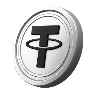 Tether USDT coin displayed in the investor trust building section